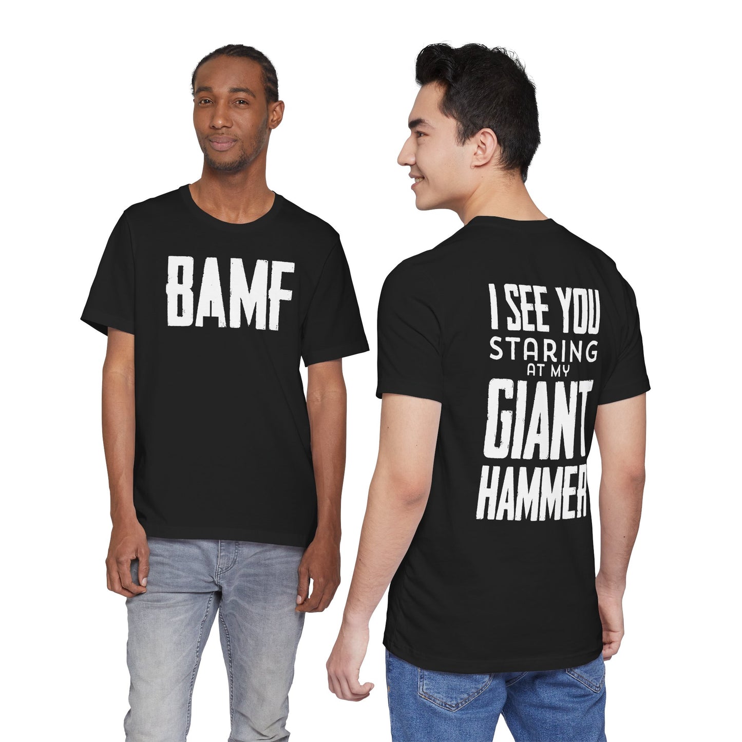 I see you Staring Unisex Jersey Short Sleeve Tee