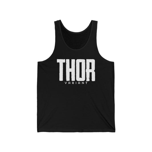 Thor-Variant - Inspired Unisex Jersey Tank, Geeky Summer Wear, Funny Graphic Tee, Perfect for Comic Con, Gift for Marvel Fans