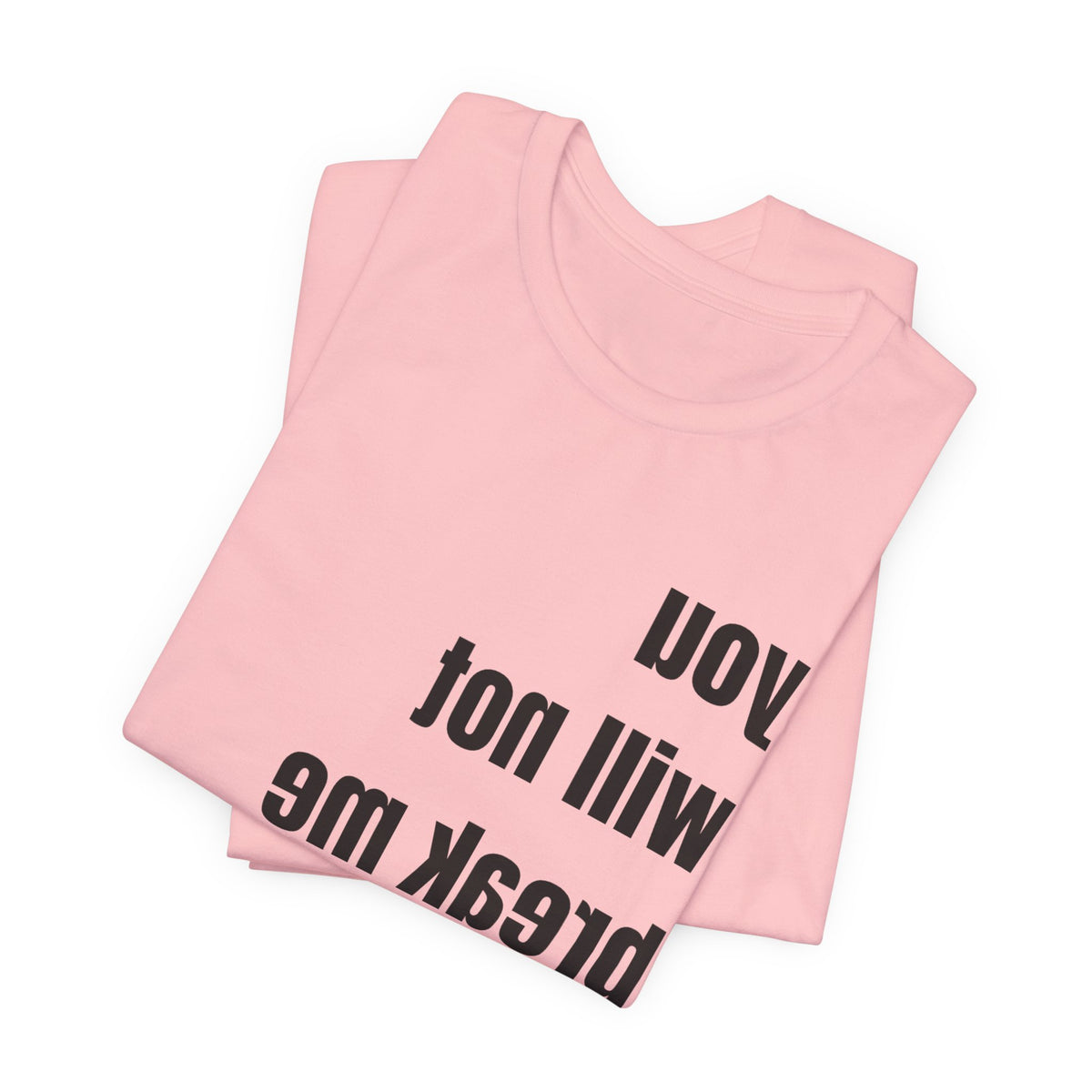 'You will not break me' Mirror t