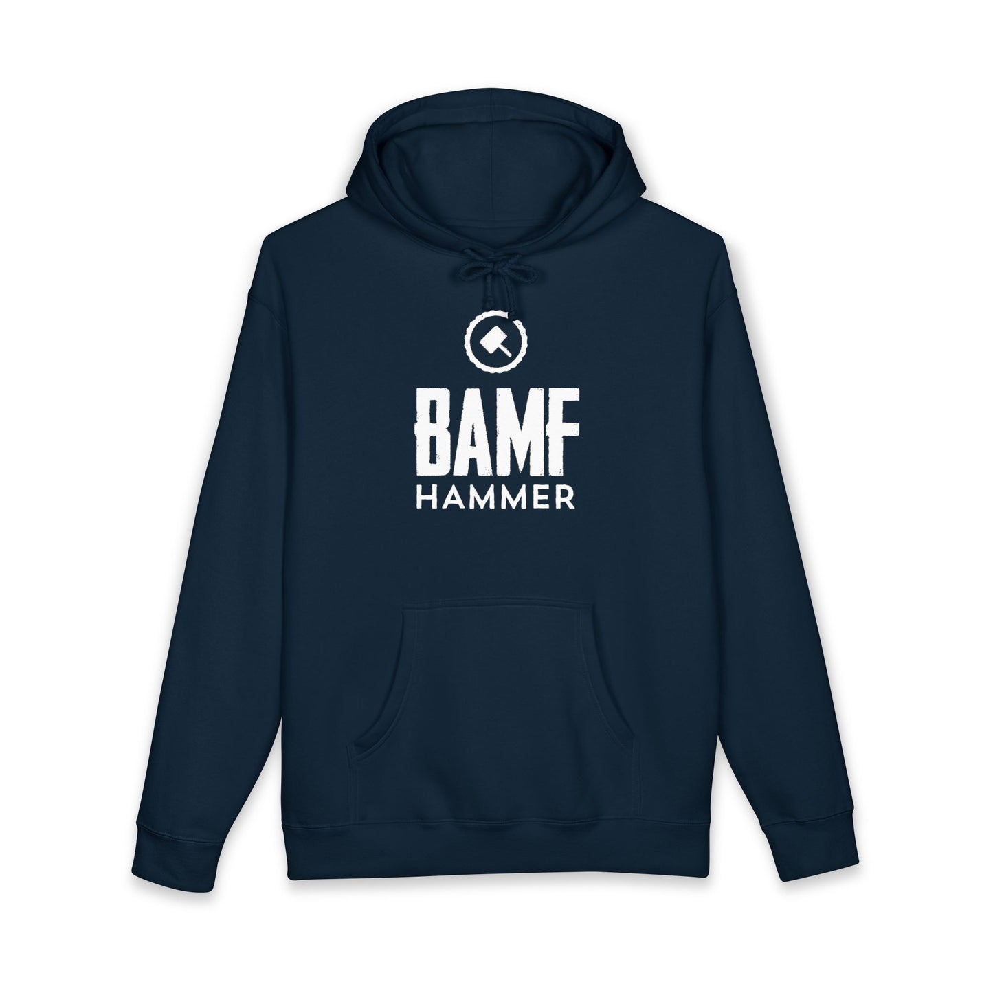 Thor Variant BAMF Hammer Hoodie — Graphic Marvel-Inspired Pullover