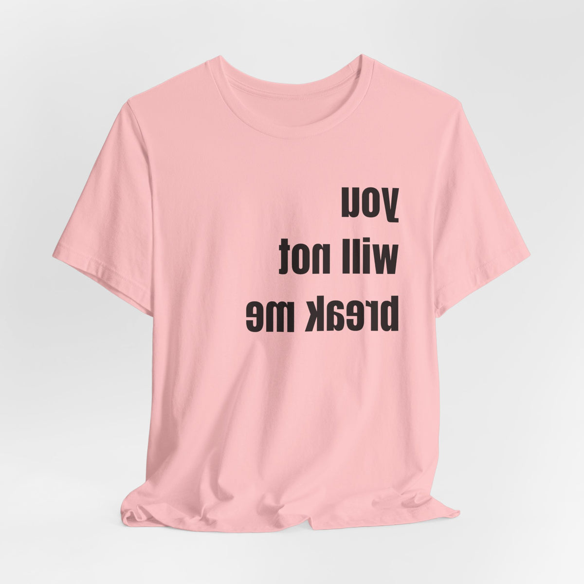 'You will not break me' Mirror t