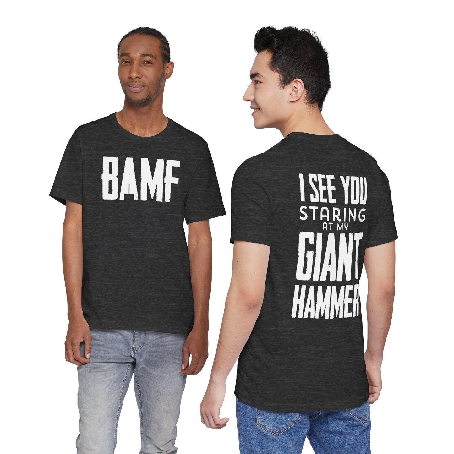 I see you Staring Unisex Jersey Short Sleeve Tee